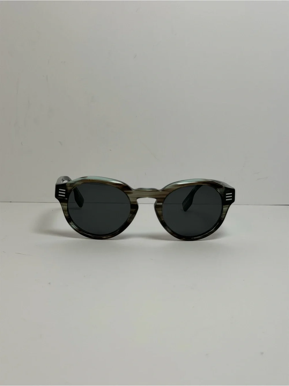 Burberry B4404 Horn Frame Sunglasses